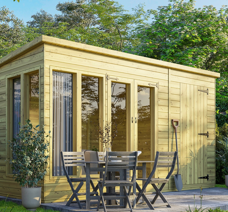 8 Ideas for Summerhouses with Side Storage