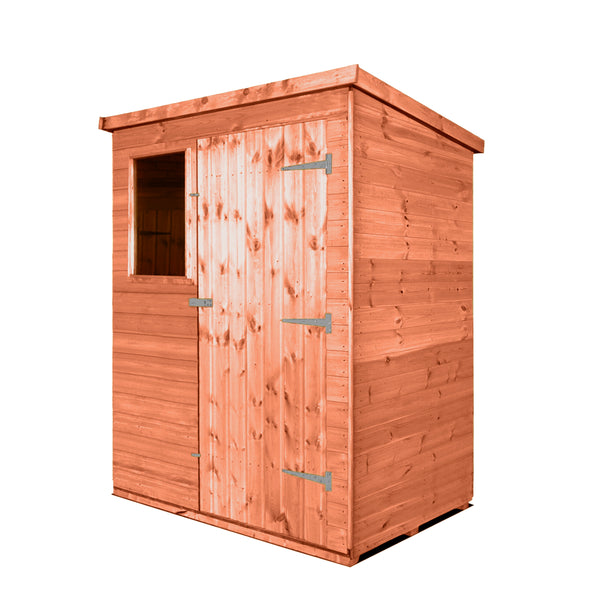 5x3 Classic Tall Pent Shed, Door Right – Atlas Sheds