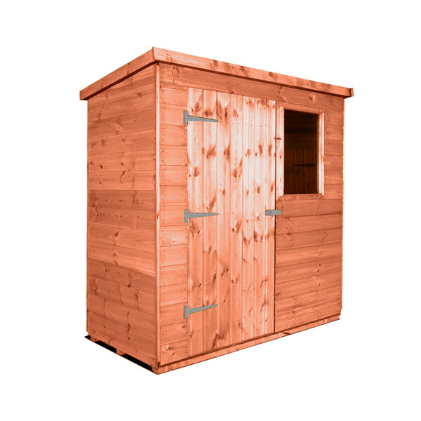 6x3 Classic Pent Shed, Door Left – Atlas Sheds