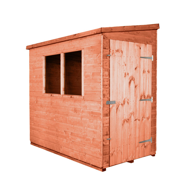 6x3 Classic Pent Shed, Door Reverse Right – Atlas Sheds