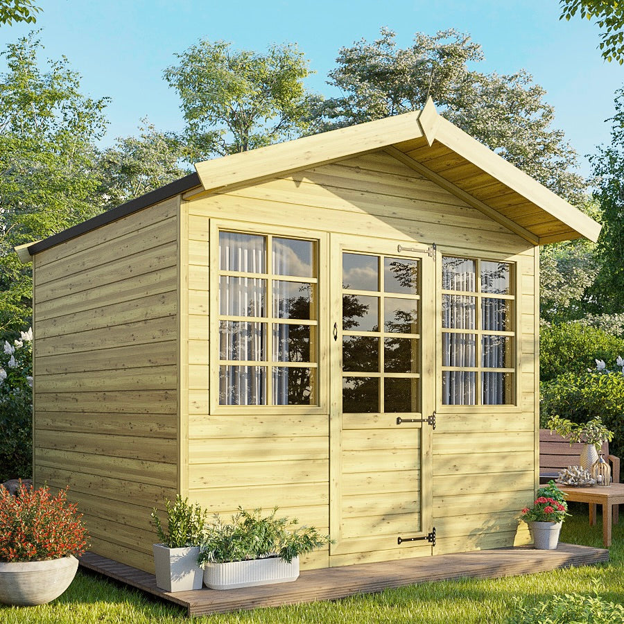 8x5 Country Cabin – Atlas Sheds