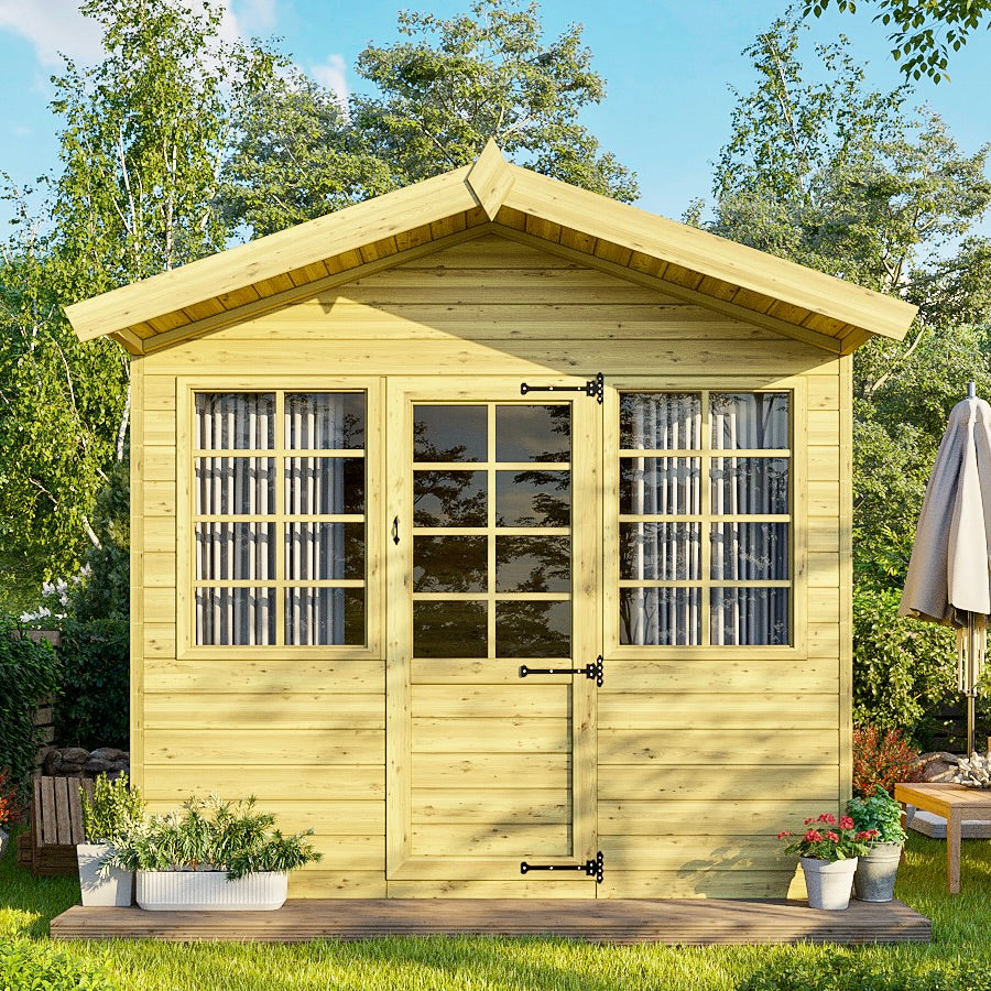 8x5 Country Cabin – Atlas Sheds